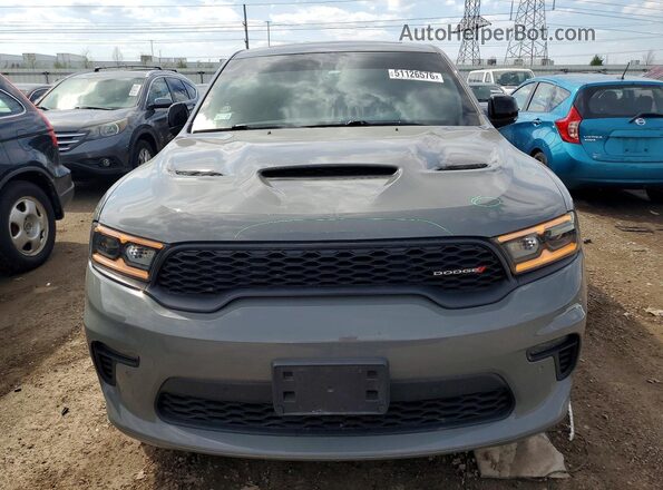 1C4SDJCT9MC522865 2021 DODGE DURANGO Серый Вид спереди