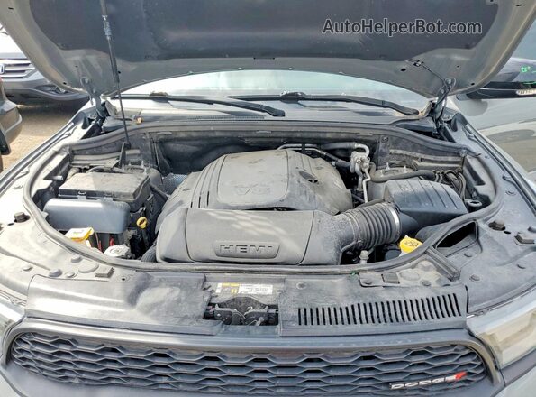 1C4SDJCT9MC522865 2021 DODGE DURANGO Серый Вид задней части салона