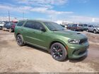 2021 Dodge Durango R/t Awd Green vin: 1C4SDJCT9MC610816