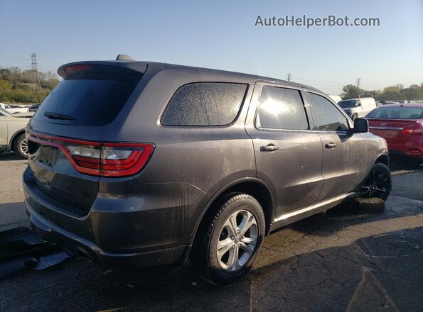 1C4SDJCT9MC847905 2021 DODGE DURANGO Серый Задняя правая четверть