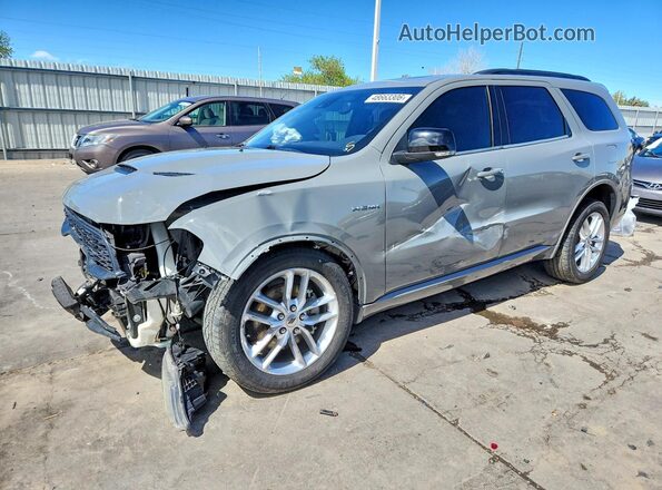 1C4SDJCT9PC555966 2023 DODGE DURANGO Gray Przód lewy