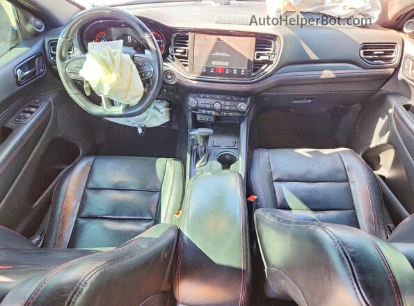 1C4SDJCT9PC555966 2023 DODGE DURANGO Gray Widok deski rozdzielczej