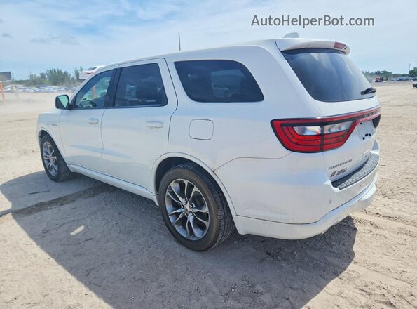 1C4SDJCTXLC324357 2020 DODGE DURANGO Белый Задняя левая четверть