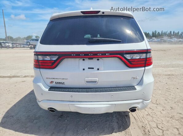 1C4SDJCTXLC324357 2020 DODGE DURANGO Белый Вид сзади