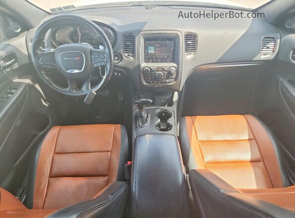 1C4SDJCTXLC324357 2020 DODGE DURANGO Белый Вид панели приборов