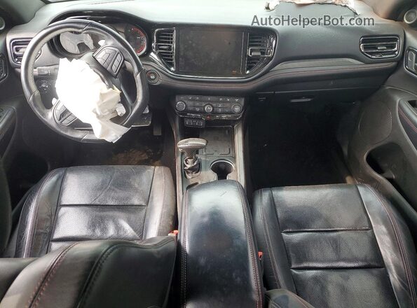 1C4SDJCTXMC805873 2021 DODGE DURANGO Black Вид панелі приладів
