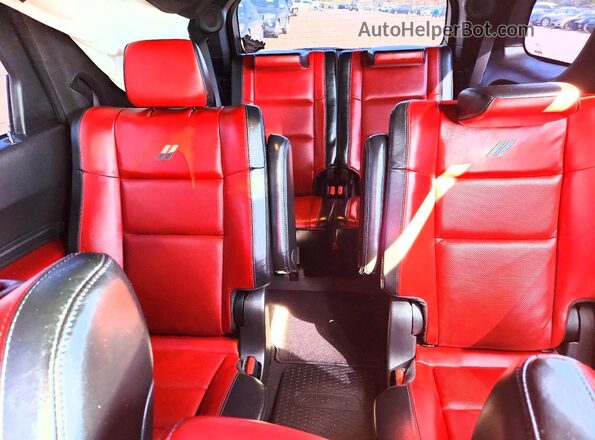 1C4SDJCTXNC133573 2022 DODGE DURANGO Черный Вид задних сидений