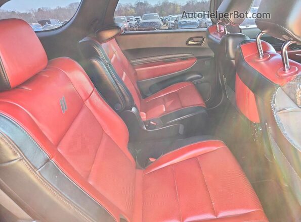 1C4SDJCTXNC133573 2022 DODGE DURANGO Черный Вид задней части салона