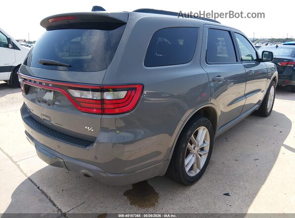 1C4SDJCTXSC512696 2025 DODGE DURANGO Gray Trasero derecho
