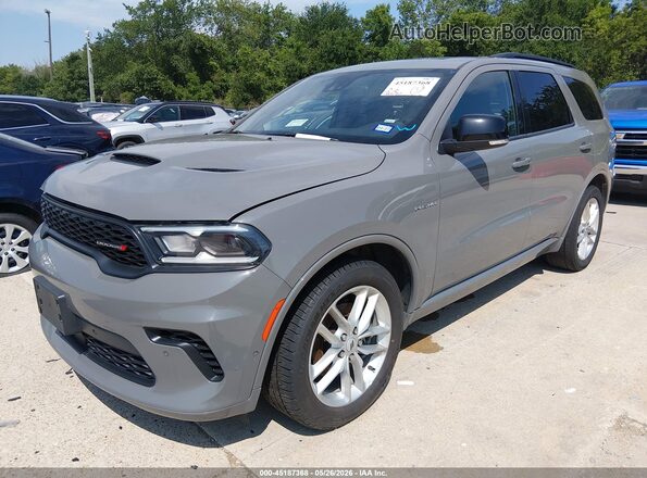 1C4SDJCTXSC512696 2025 DODGE DURANGO Gray Vista tres cuartos delantera izquierda