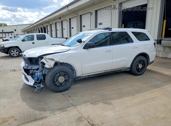 1C4SDJFT3PC590515 2023 DODGE DURANGO Белый Передняя левая четверть