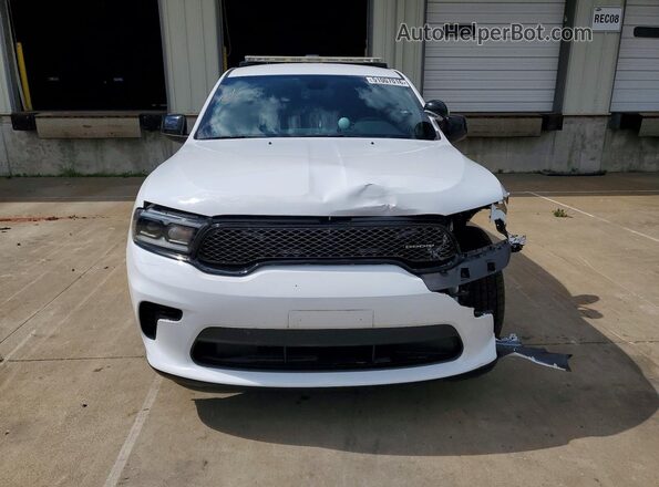 1C4SDJFT3PC590515 2023 DODGE DURANGO Белый Вид спереди