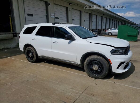 1C4SDJFT3PC590515 2023 DODGE DURANGO Белый Передняя правая четверть
