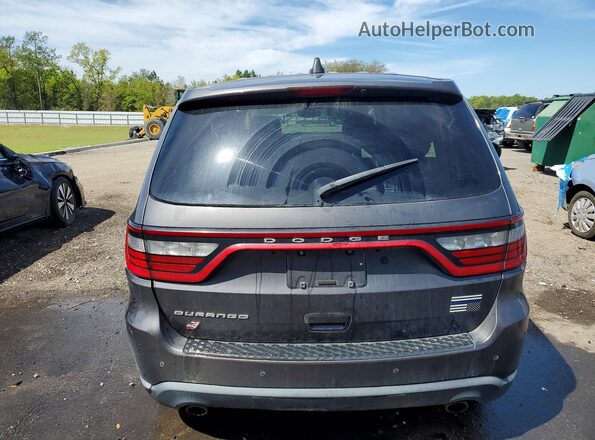 1C4SDJFT4KC827649 2019 DODGE DURANGO Серый Вид сзади