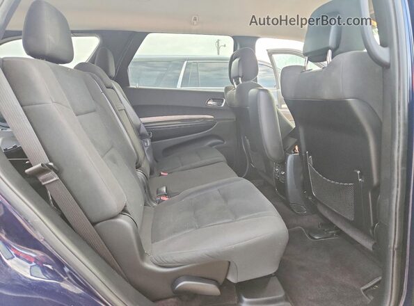 1C4SDJFT5HC820475 2017 DODGE DURANGO Blue უკანა სავარძლების ხედი