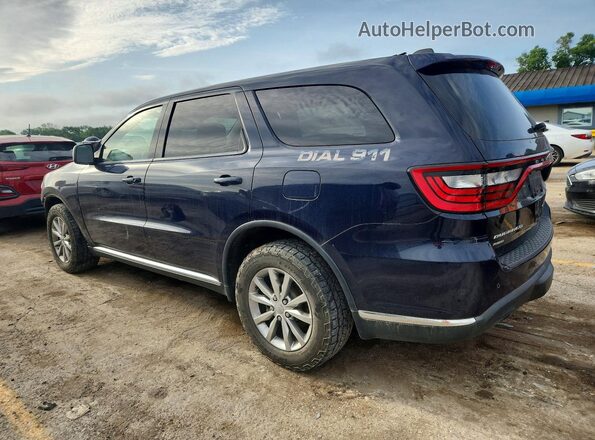 1C4SDJFT5HC820475 2017 DODGE DURANGO Blue უკანა მარცხენა
