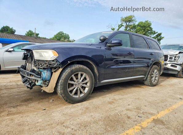 1C4SDJFT5HC820475 2017 DODGE DURANGO Blue წინა მარცხენა ხედი სამი მეოთხედიდან