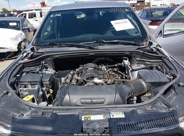 1C4SDJFT8LC381524 2020 DODGE DURANGO Серый Вид сзади
