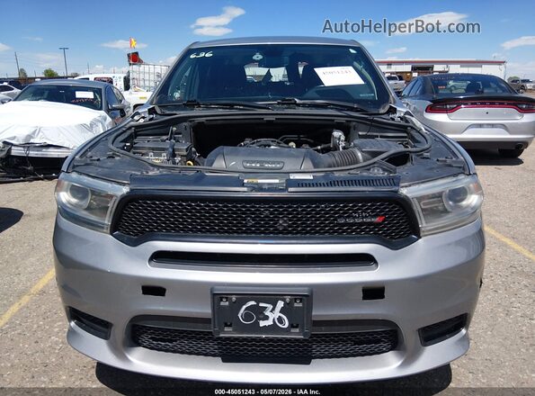1C4SDJFT8LC381524 2020 DODGE DURANGO Серый Вид задней части салона