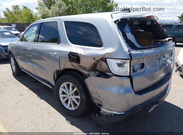 1C4SDJFT8LC381524 2020 DODGE DURANGO Серый Задняя левая четверть