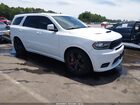 2018 Dodge Durango Srt Awd White vin: 1C4SDJGJ0JC317200