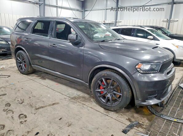 1C4SDJGJ0JC463225 2018 DODGE DURANGO Серый Передняя правая четверть