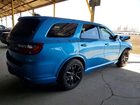 2018 Dodge Durango Srt Синий vin: 1C4SDJGJ4JC482912