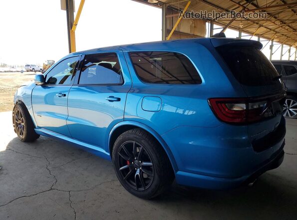 1C4SDJGJ4JC482912 2018 DODGE DURANGO Синий Задняя левая четверть