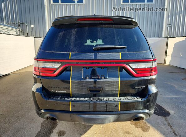 1C4SDJGJ4RC239662 2024 DODGE DURANGO Черный Вид сзади