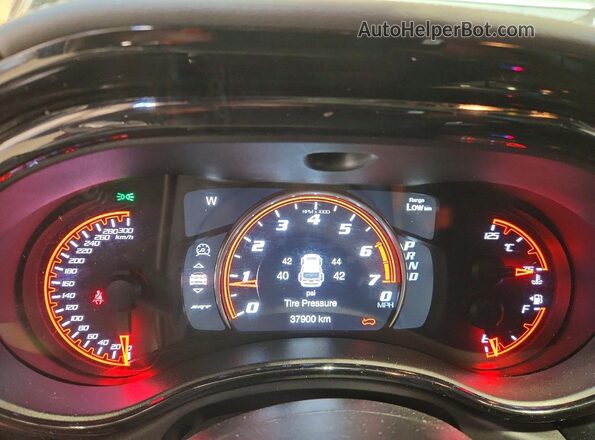 1C4SDJGJ4RC239662 2024 DODGE DURANGO Черный Вид щитка приборов