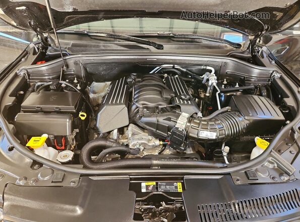 1C4SDJGJ4RC239662 2024 DODGE DURANGO Черный Вид подкапотного пространства