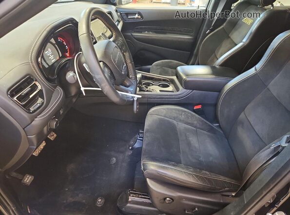 1C4SDJGJ4RC239662 2024 DODGE DURANGO Черный Вид салона спереди