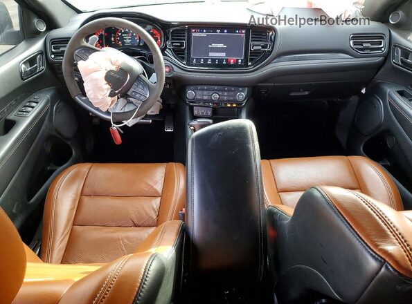 1C4SDJH92SC524726 2025 DODGE DURANGO Black წინა პანელის ხედი