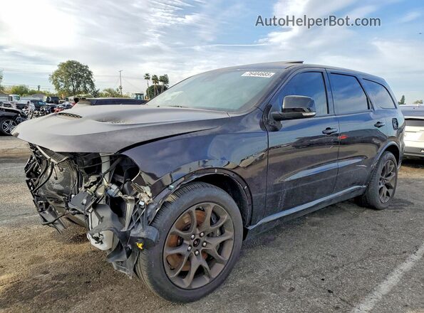 1C4SDJH92SC524726 2025 DODGE DURANGO Black წინა მარცხენა ხედი სამი მეოთხედიდან