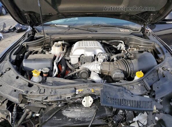 1C4SDJH92SC524726 2025 DODGE DURANGO Black ძრავის განყოფილების ხედი