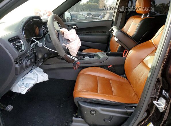1C4SDJH92SC524726 2025 DODGE DURANGO Black წინა სალონის ხედი