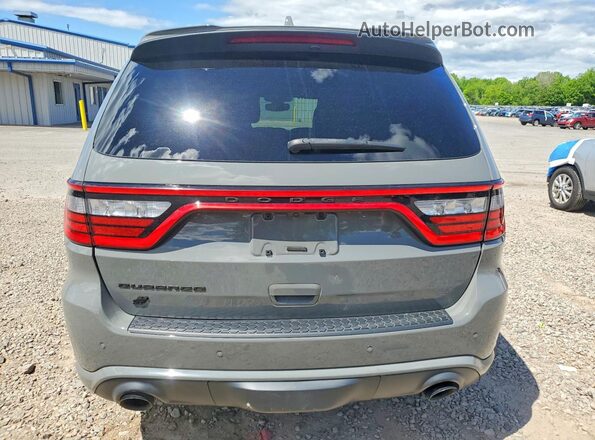 1C4SDJH99MC789386 2021 DODGE DURANGO Серый Вид сзади
