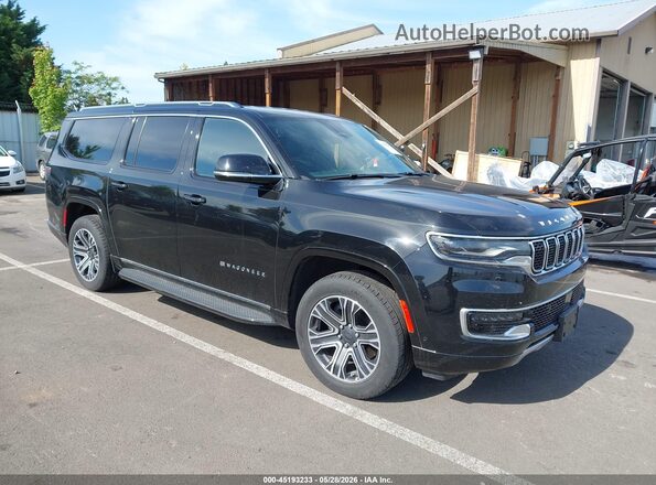 1C4SJRBP3RS110837 2024 JEEP WAGONEER L Черный Передняя правая четверть