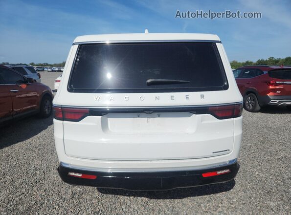 1C4SJRDPXPS530721 2023 JEEP WAGONEER White Вид ззаду