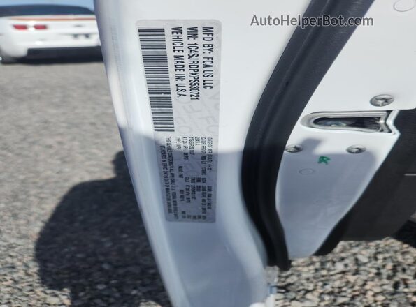1C4SJRDPXPS530721 2023 JEEP WAGONEER White Вид наклейки з VIN-кодом