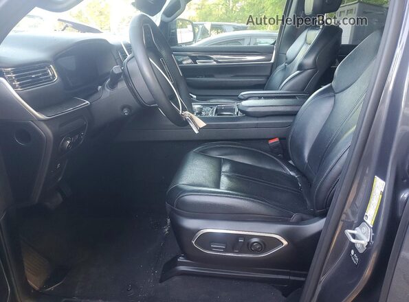 1C4SJSAP0RS103000 2024 JEEP WAGONEER Charcoal Front interior view
