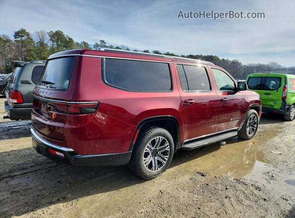 1C4SJSAP7PS569360 2023 JEEP WAGONEER Maroon Rear right