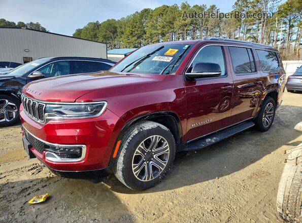 1C4SJSAP7PS569360 2023 JEEP WAGONEER Maroon Front left