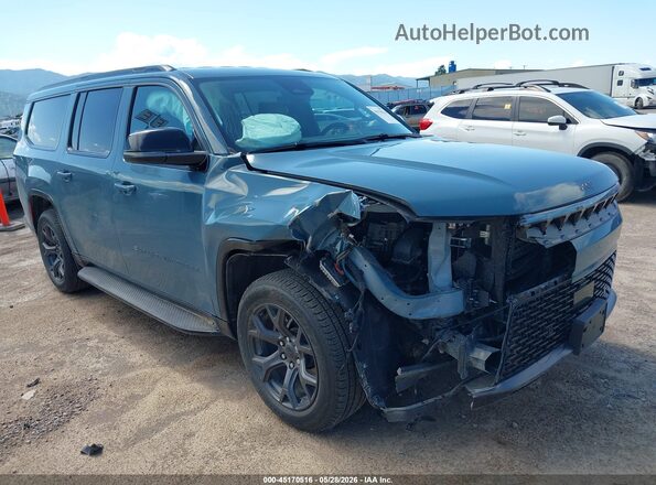 1C4SJSBP0TS158343 2026 JEEP GRAND WAGONEER L Blue Przód prawy