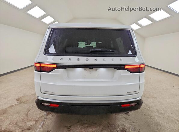 1C4SJSBP3PS568219 2023 JEEP WAGONEER Белый Вид сзади
