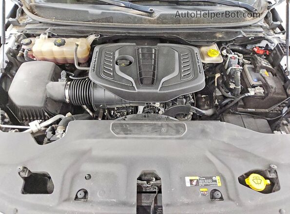 1C4SJSBP4PS542549 2023 JEEP WAGONEER White Vista del compartimento del motor