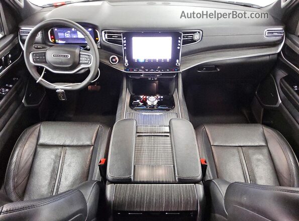 1C4SJSBP4PS542549 2023 JEEP WAGONEER White Vista del salpicadero