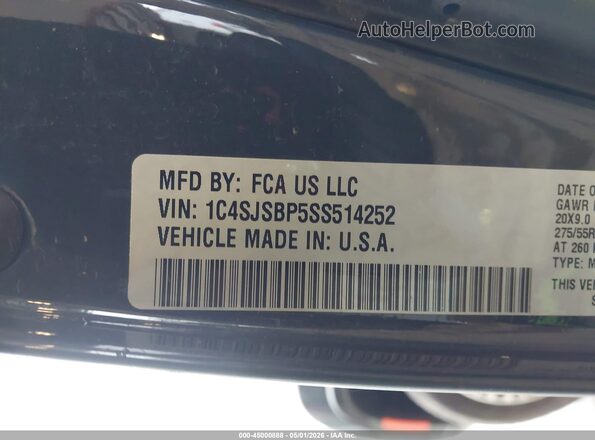 1C4SJSBP5SS514252 2025 JEEP WAGONEER L Dark Blue Вид подкапотного пространства
