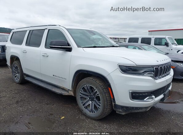 1C4SJSBP9RS158205 2024 JEEP WAGONEER L Белый Передняя правая четверть
