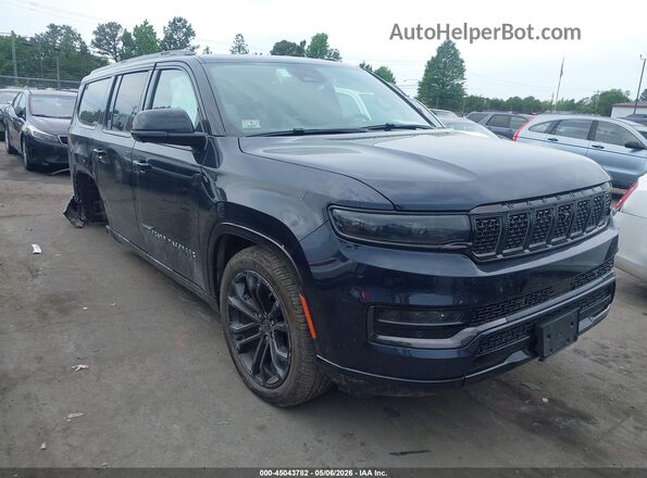 1C4SJSFP3RS120706 2024 JEEP GRAND WAGONEER L Dark Blue Передняя правая четверть